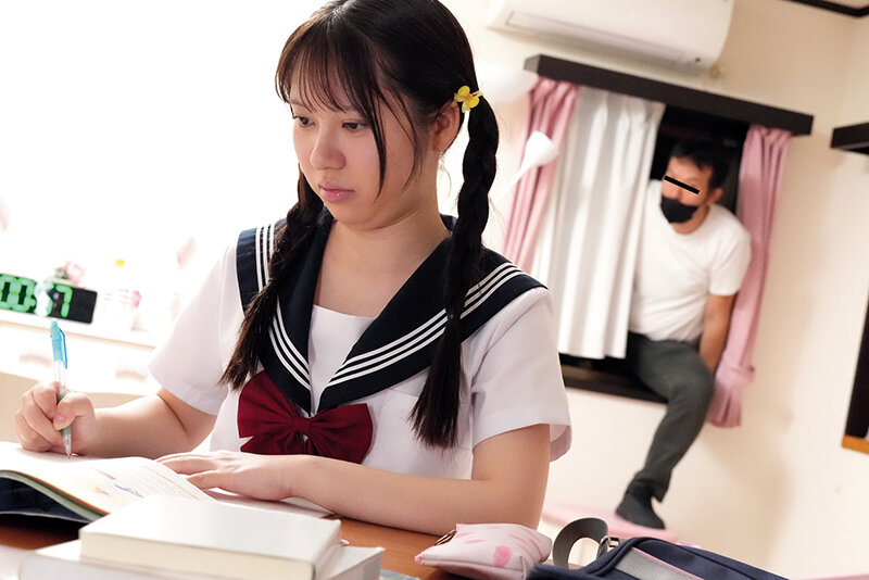 偶然声を掛けた女の子が可愛くて…尾行わいせつ・拉致強●精飲・昏●姦三つ編み貧乳パイパン少●ひなちゃん149cm 咲月ひな 14枚目