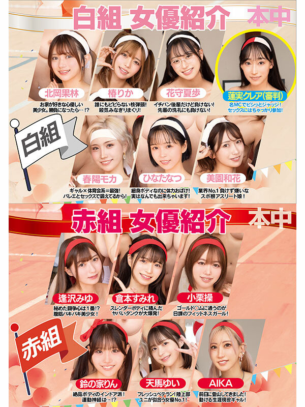 本中大共演 完全版 今日、中出ししまくる全裸運動会!未公開ナマ着替え&初出しお宝シーン収録スペシャル! 6枚目